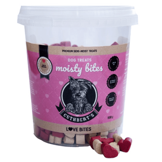 Cuthberts Moisty Bites - Love Bites (120g/500g)