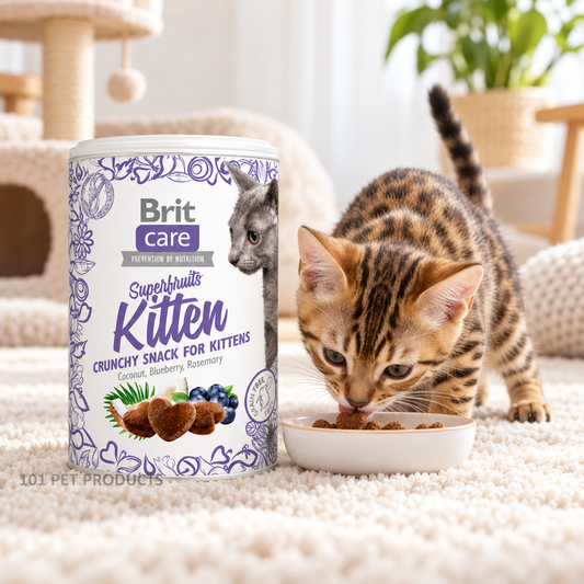 Brit Care Superfruits Crunchy Kitten Treats (100 g) lifestyle image