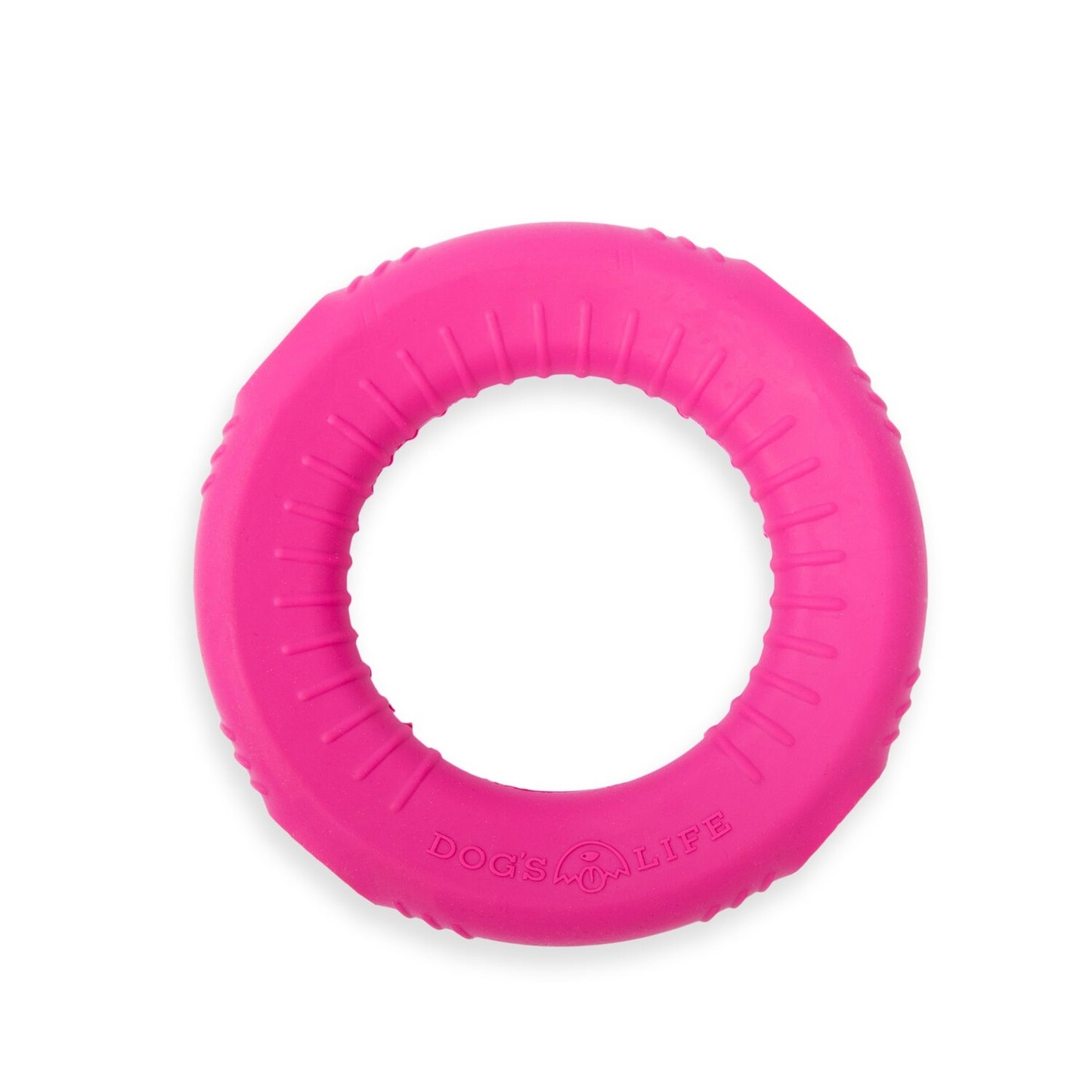 Dog's Life Natural Rubber Dog Toy Gloop Loop