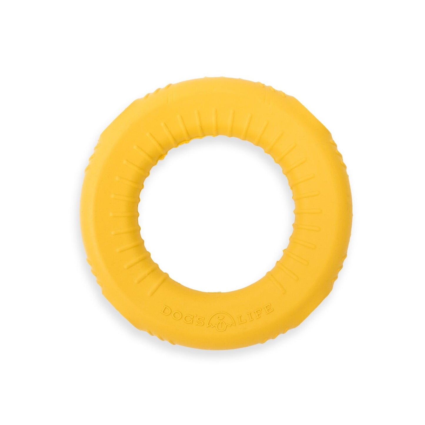 Dog's Life Natural Rubber Dog Toy Gloop Loop