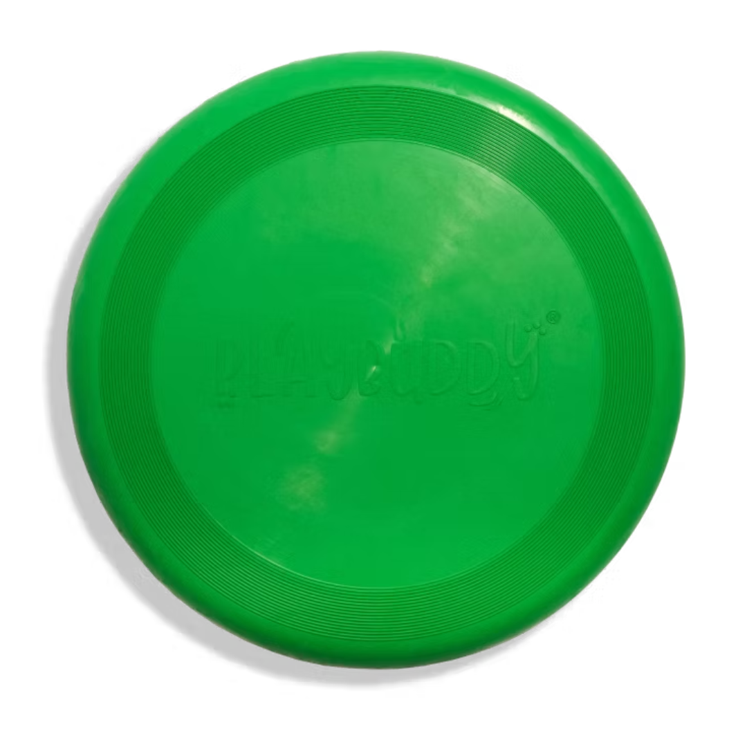PlayBuddy Rubber Frisbee – for dogs that live to leap and fetch (S/L)