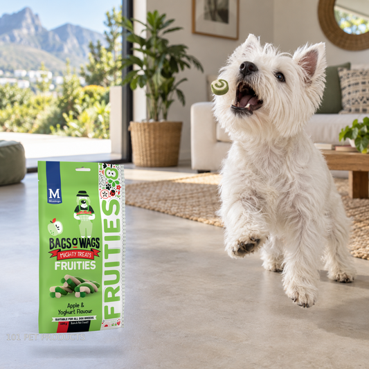 Bags O' Wags Fruities - Apple & Yogurt lifestyle image