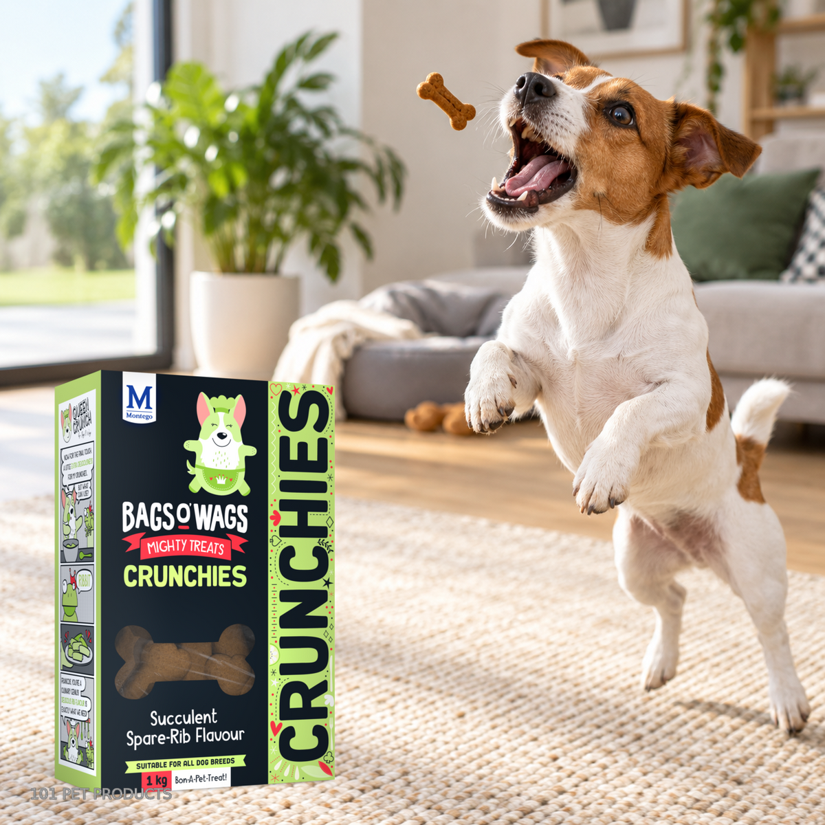 Bags O' Wags Crunchies - Spare-Rib lifestyle image