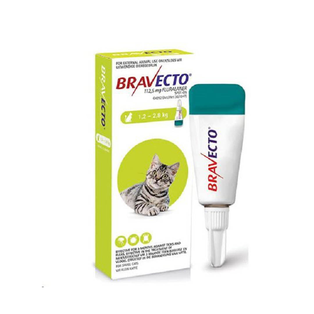 Bravecto® Spot-On for Cats (Medium >2.8–6.25kg)