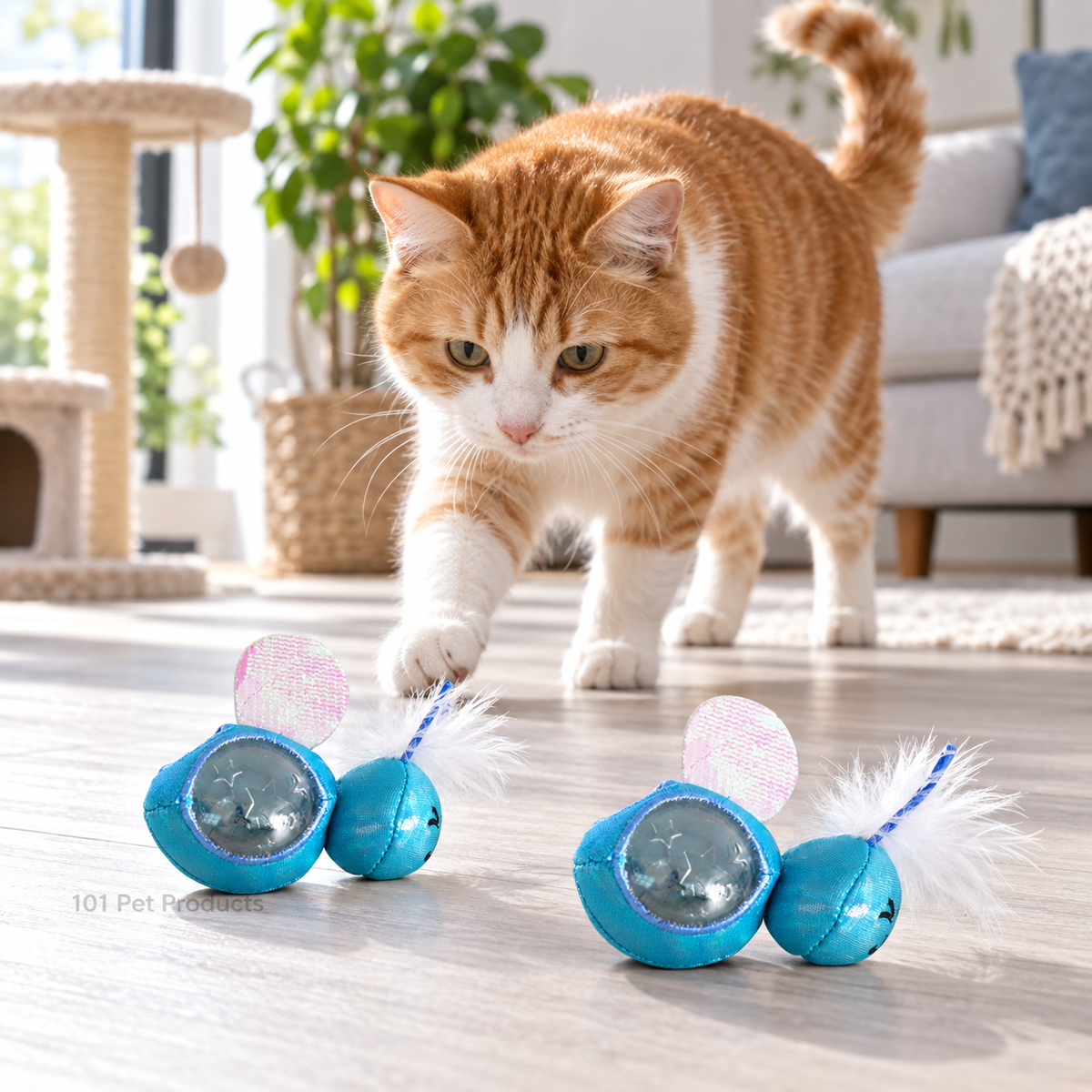 Petstages Firefly Treat Stuffer for Cats (2 Pack)