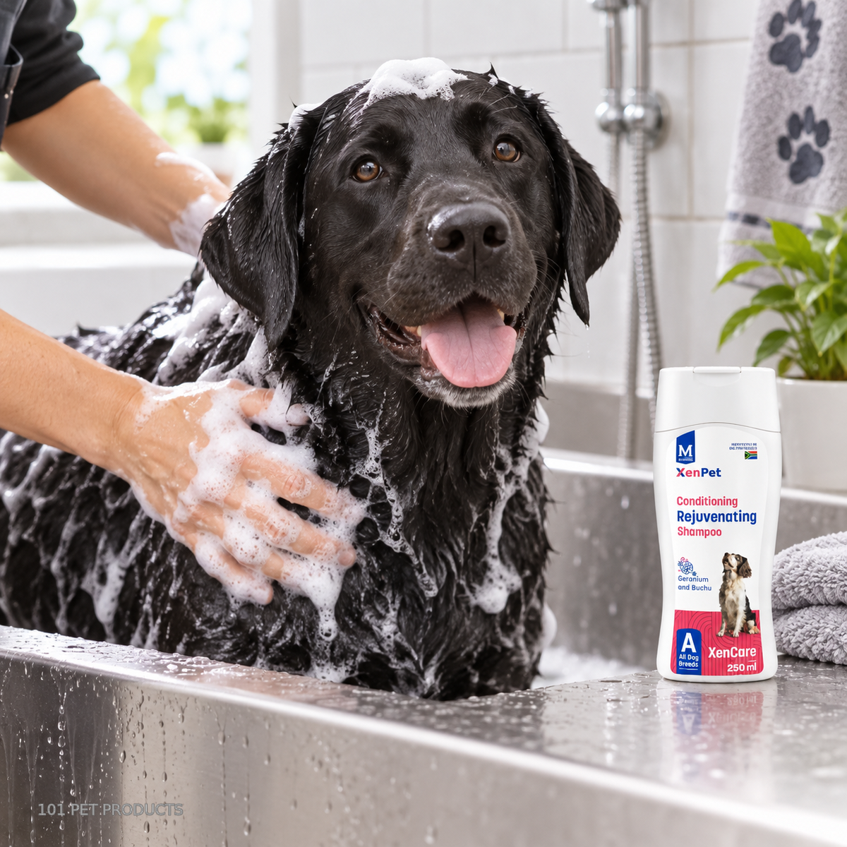 XenPet Grooming - Shampoo - Geranium & Buchu lifestyle image