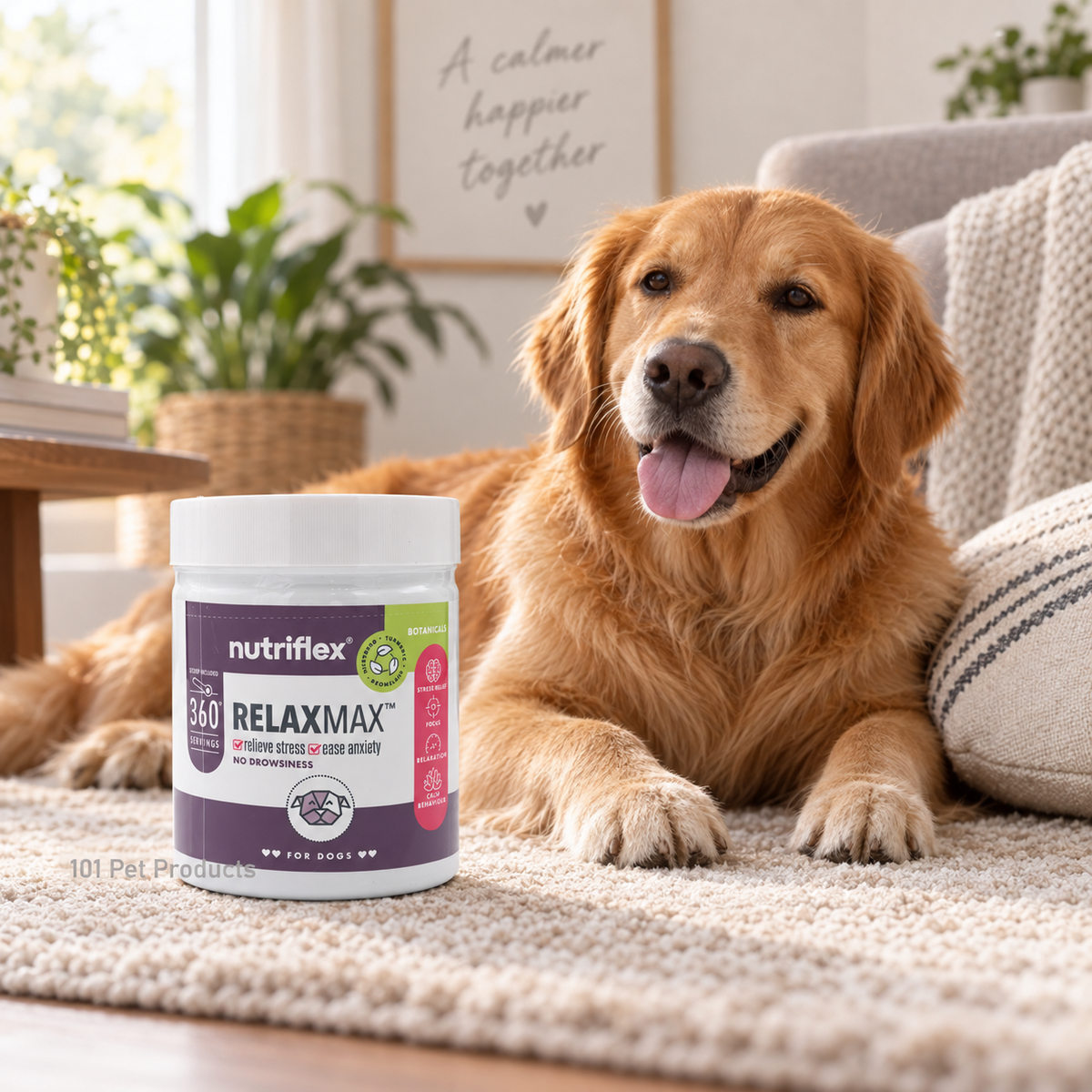 NutriFlex RelaxMax Calming Supplement for Dogs (180 g)