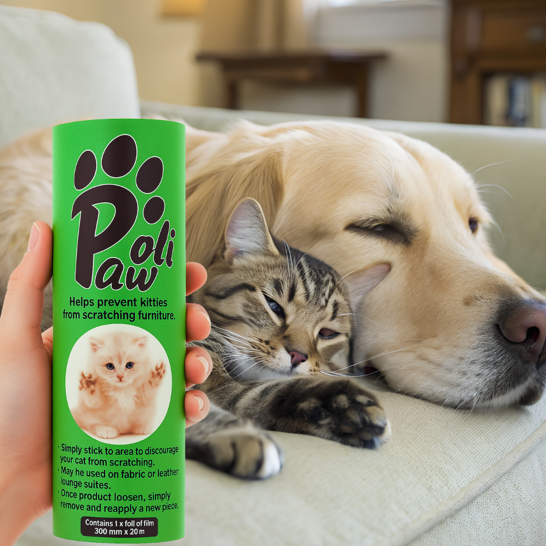 PoliPaw Anti-Scratch Film - Couch and Glass Door Protector