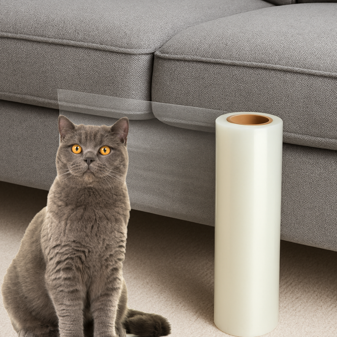 PoliPaw Anti-Scratch Film - Couch and Glass Door Protector
