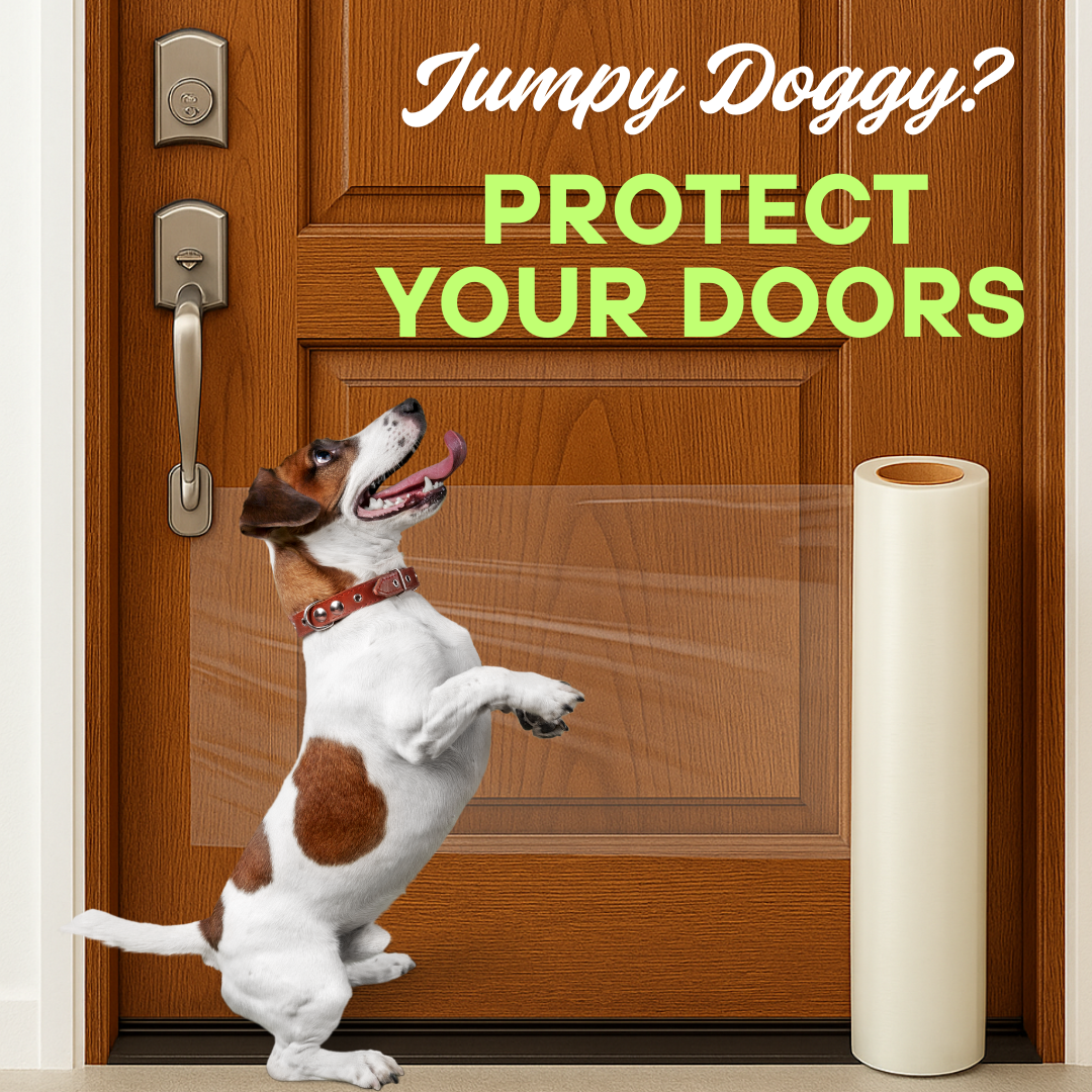 PoliPaw Anti-Scratch Film - Couch and Glass Door Protector