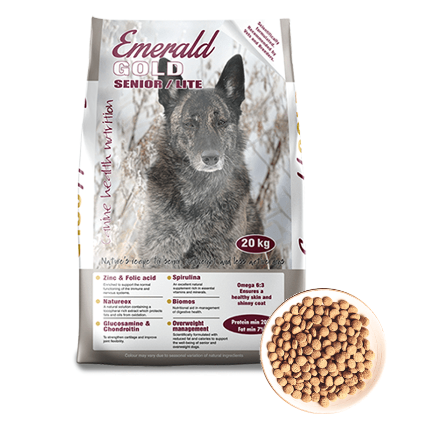 Emerald Gold Senior/Lite Dog Food - Main Image