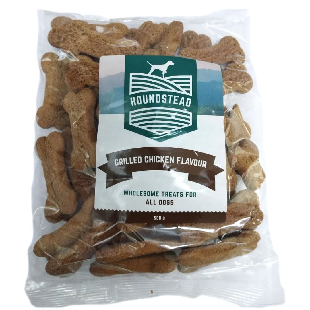 Houndstead Grilled Chicken Biscuits 500g