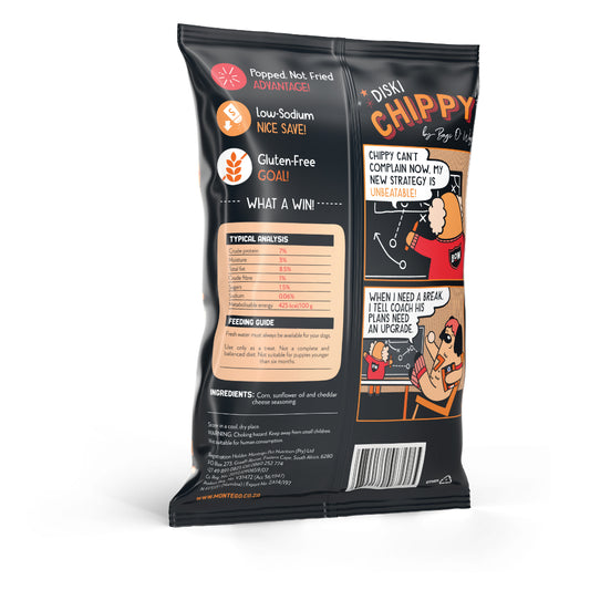 Montego Bags O' Wags Chippies Cheddar Cheese Flavour (28g)