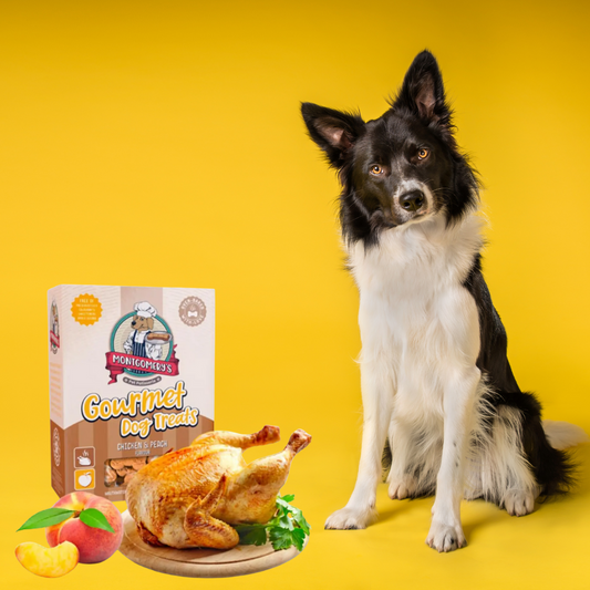 Montgomery’s Chicken & Peach Biscuits 1kg