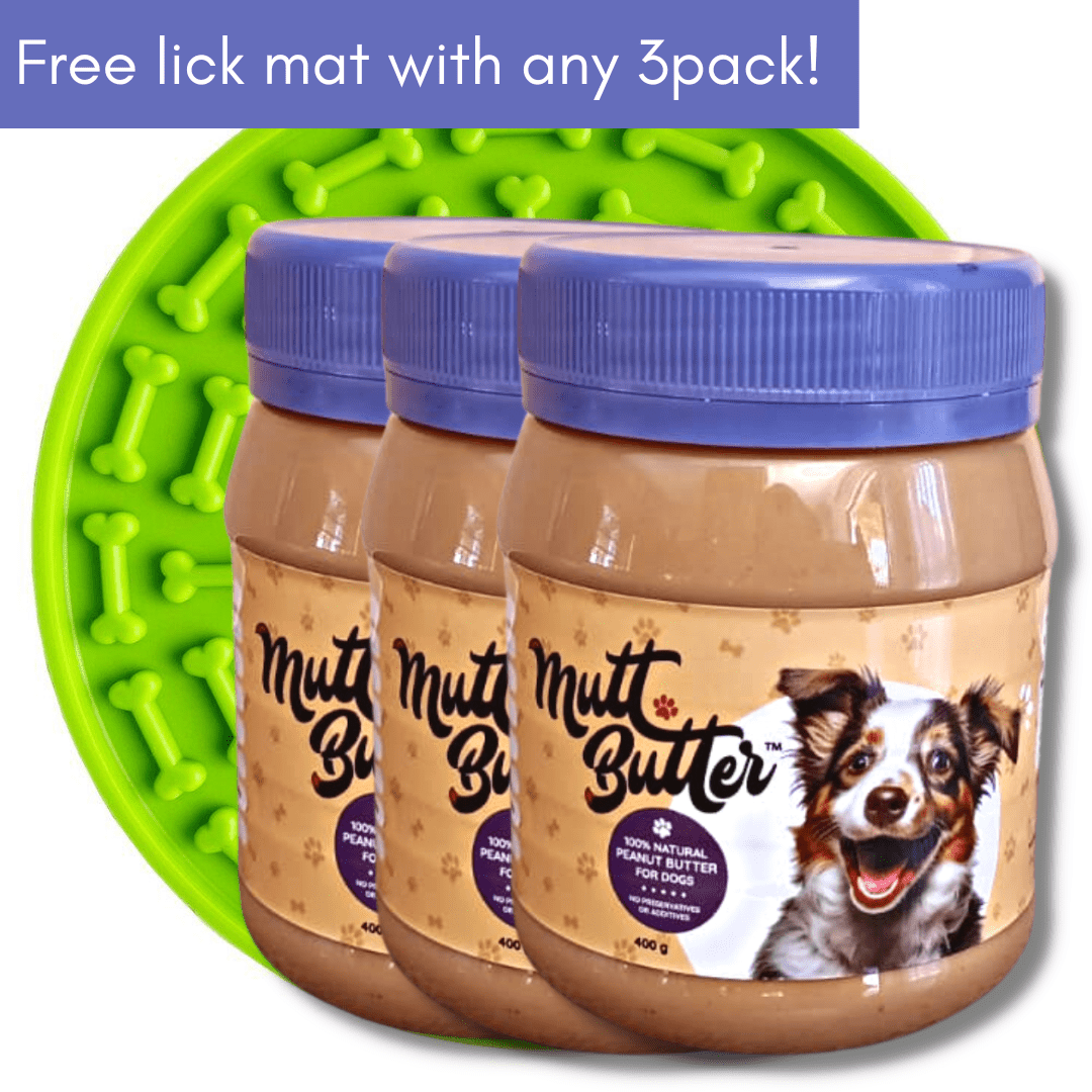 Mutt Butter - 100% Natural Doggy Friendly Peanut Butter