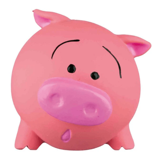 Squishy latex dog toy: Pig