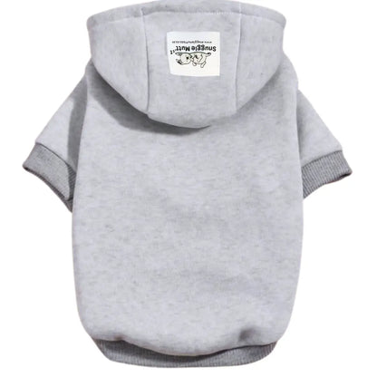 Snuggle Muttzzz Warm Dog Jersey with Hoodie