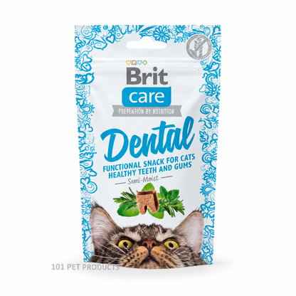 Brit Care Semi-Moist Dental Cat Snack (50 g)