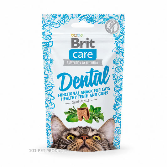 Brit Care Semi-Moist Dental Cat Snack (50 g)