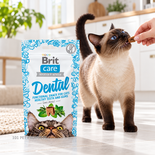 Brit Care Semi-Moist Dental Cat Snack (50 g) lifestyle image