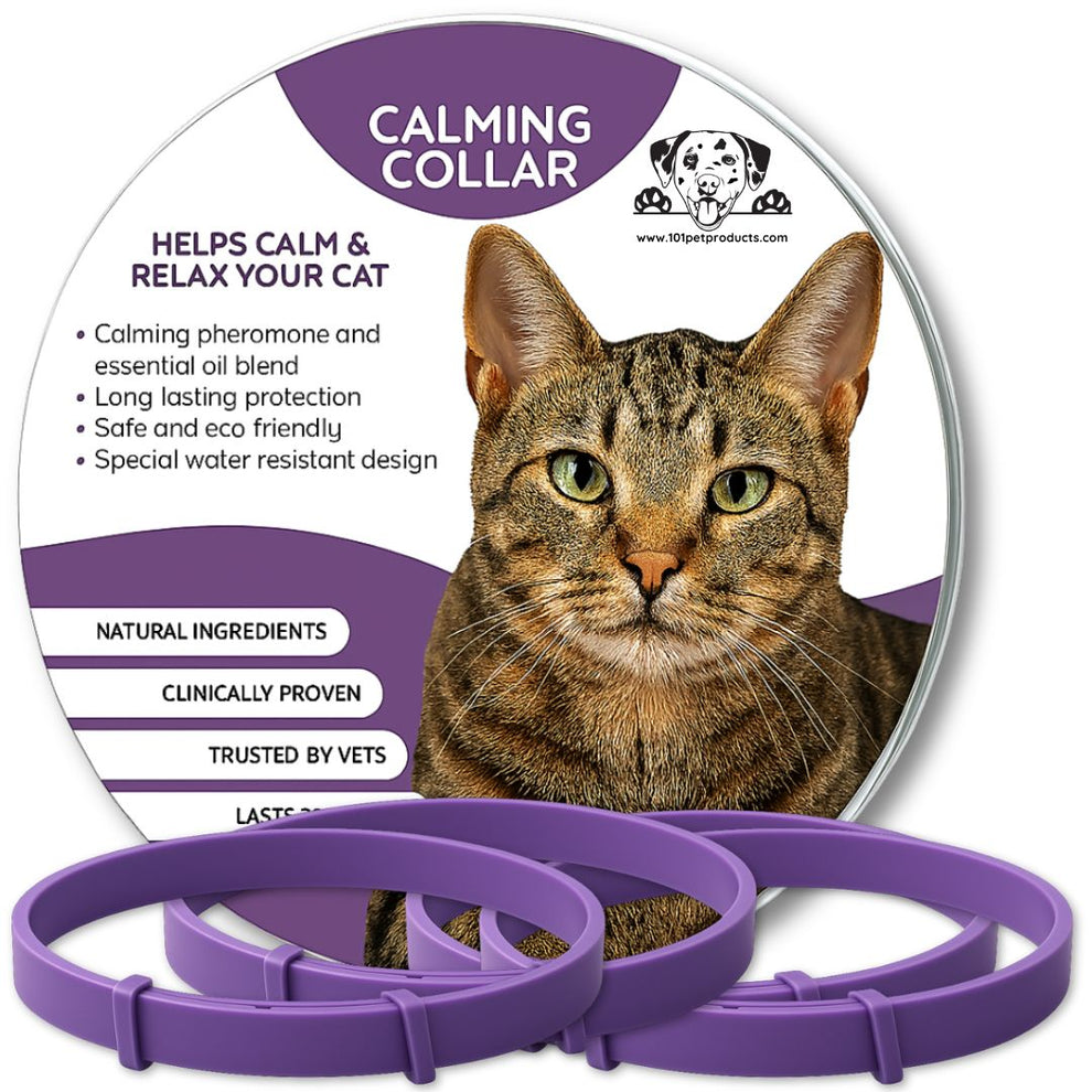 Calming Pheromone Collars for Cats - 4pack – 101 PET PRODUCTS