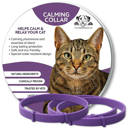 Calming Pheromone Collars for Cats - 3pack