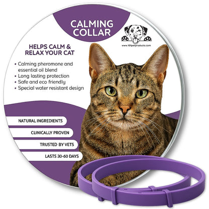 Calming Pheromone Collars for Cats - 2pack