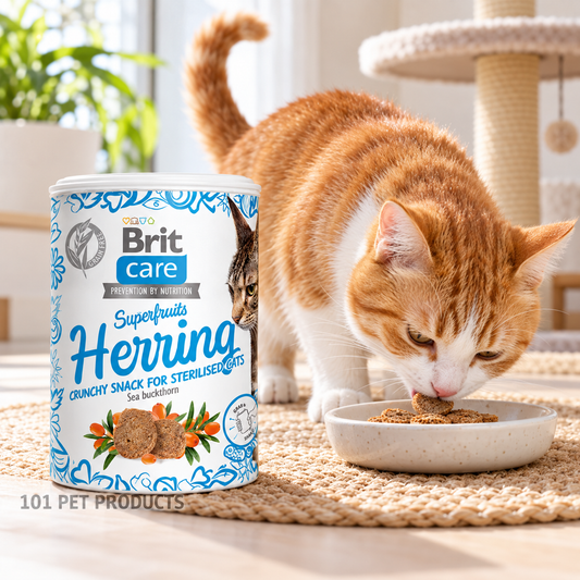 Brit Care Superfruits Herring Cat Treats (100 g) lifestyle image