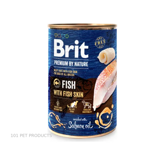 Brit Premium Dog Wet Food - Fish with Fish Skin (400 g)