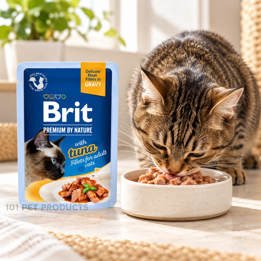 Brit Premium Cat Fillets in Gravy – Tuna (85 g) lifestyle image