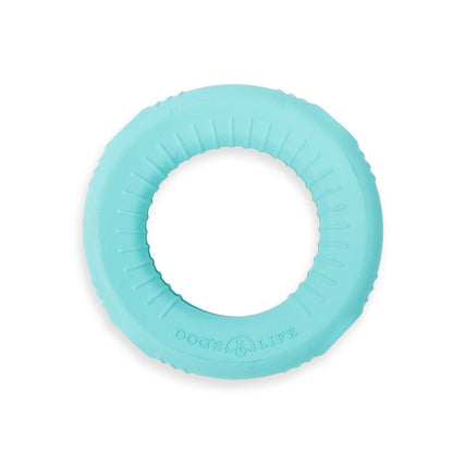 Dog's Life Natural Rubber Dog Toy Gloop Loop