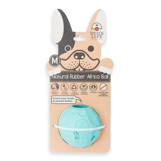 Dog's Life Africa Balls -  Natural Rubber Dog Toy