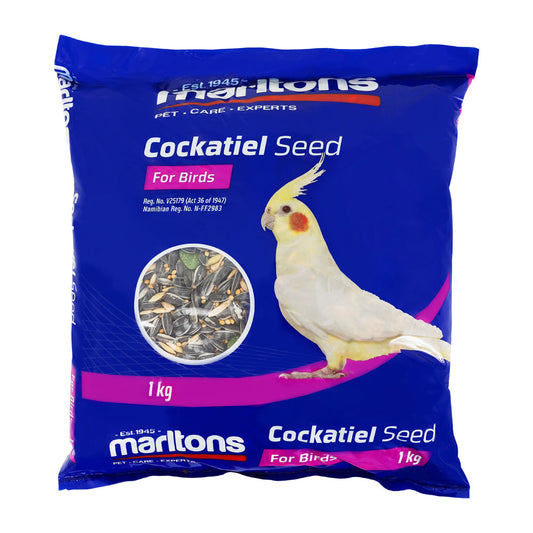 Marltons Cockatiel Seed 1Kg