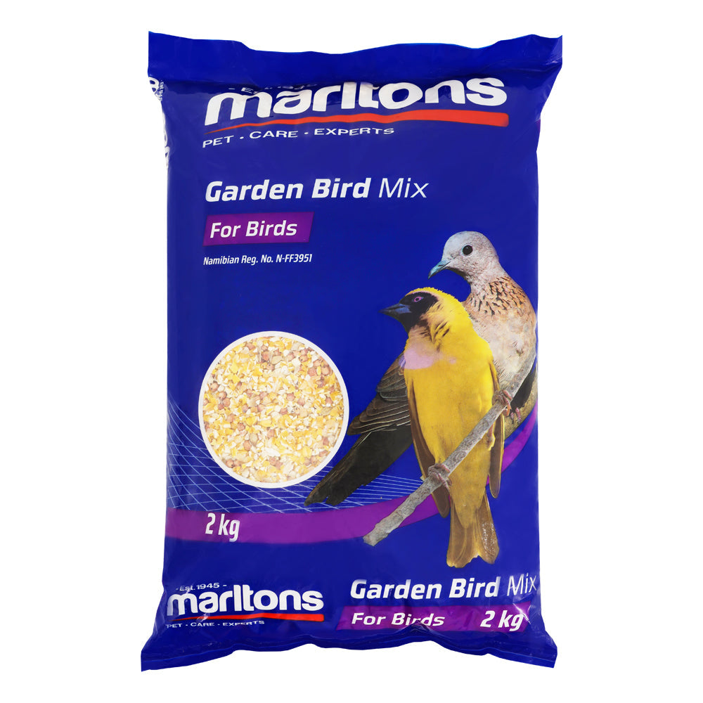 Marltons Garden Bird Seed 2Kg 101 PET PRODUCTS marltons-garden-bird-seed-2kg-101-pet-products