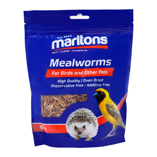 Marltons Dried Mealworms 100G