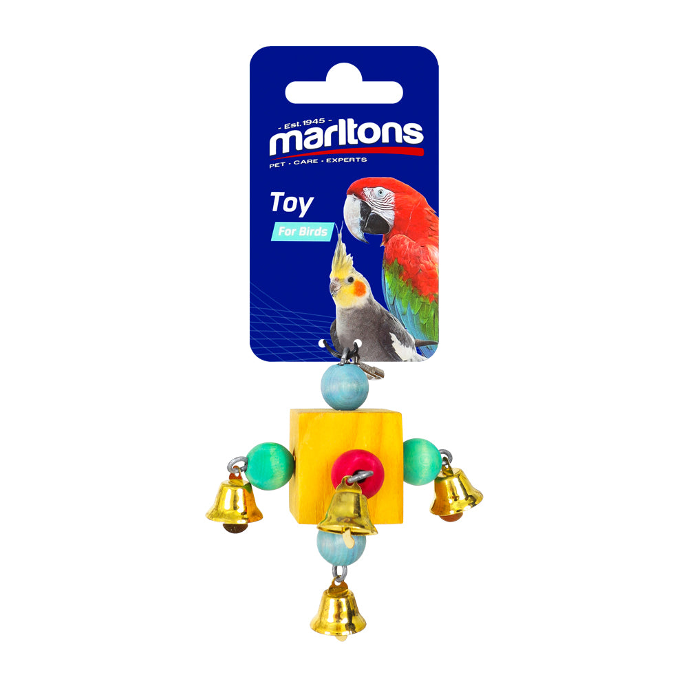 Bells Bird Toy 10X10X10Cm
