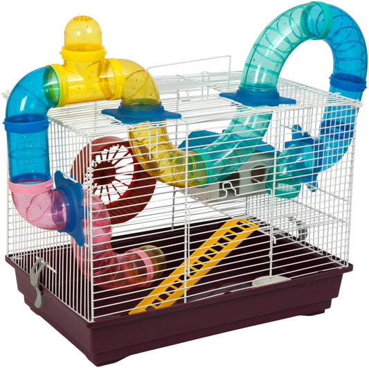 Hamster Cage With Accessories 46X29X34Cm