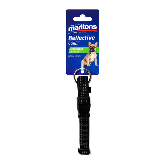 Reflective Collar 15Mm 30-45Mm - Black