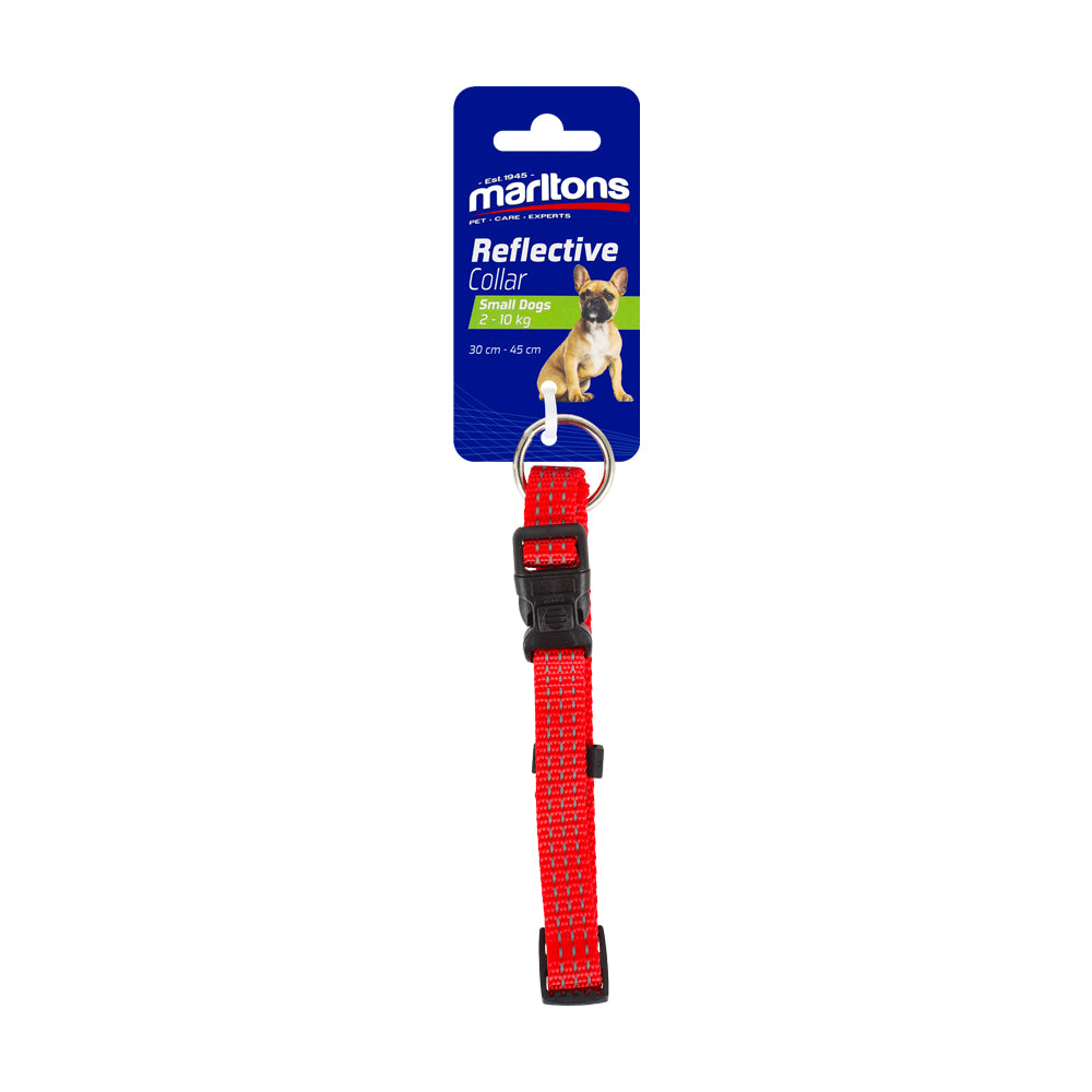 Reflective Collar 15Mm 30-45Mm - Red