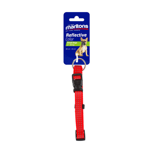 Reflective Collar 15Mm 30-45Mm - Red