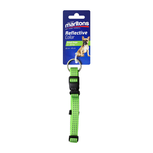 Reflective Collar 15Mm 30-45Mm - Lime Green
