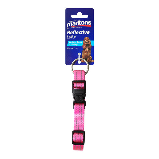 Reflective Collar 20Mm 40-55Mm - Pink