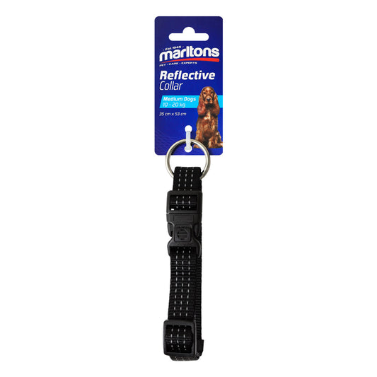 Reflective Collar 20Mm 40-55Mm - Black