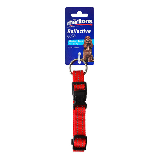 Reflective Collar 20Mm 40-55Mm - Red