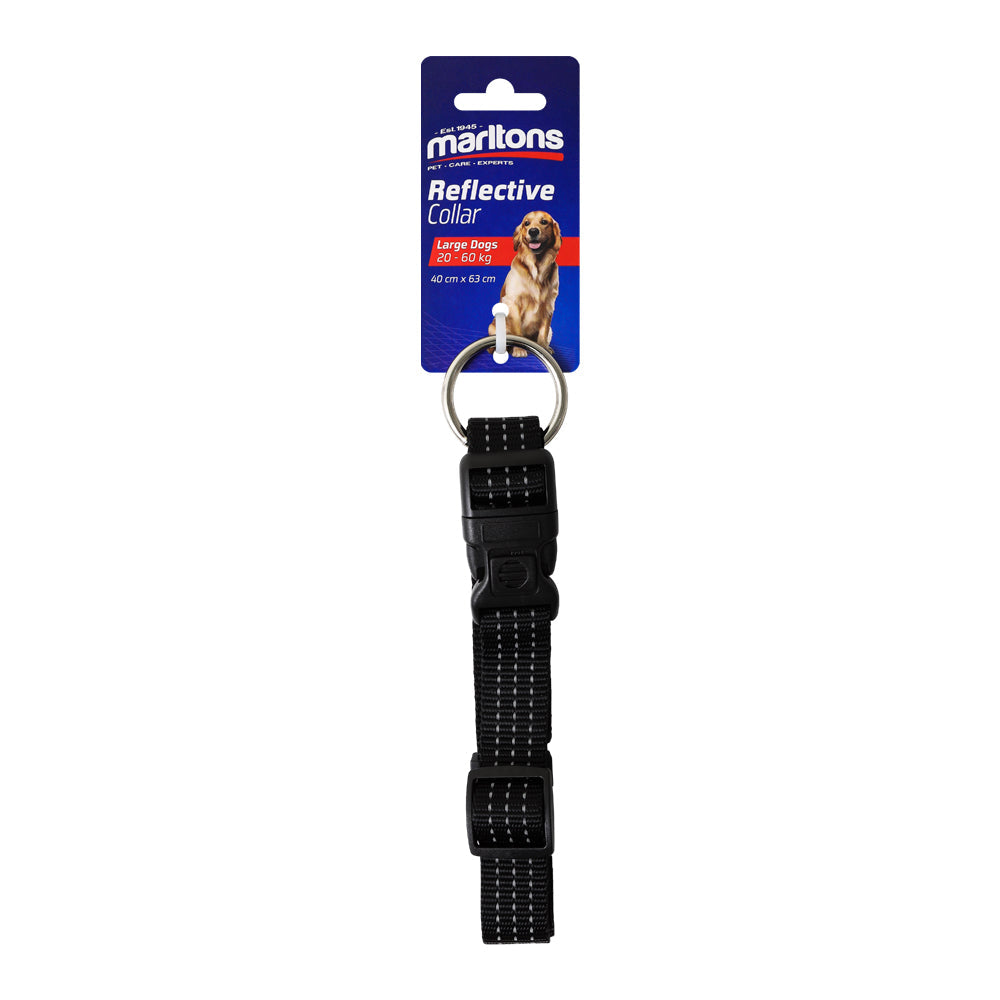 Reflective Collar 25Mm 45-65Mm - Black