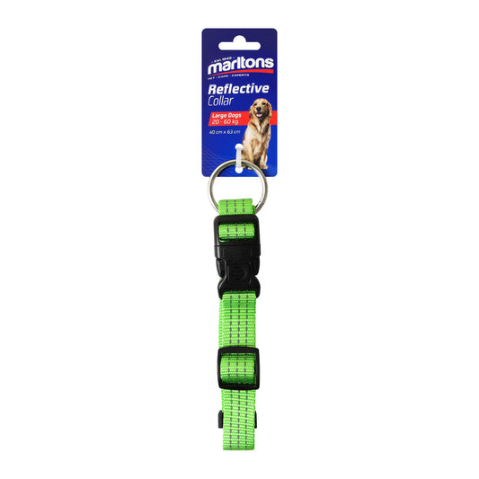 Reflective Collar 25Mm 45-65Mm - Lime Green