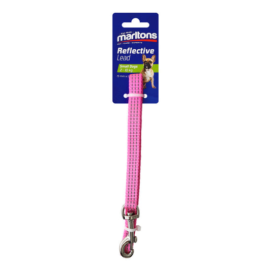 Reflective Lead 15Mm - Pink