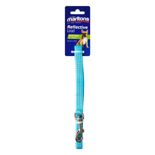 Reflective Lead 15Mm - Blue