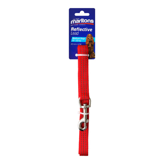 Reflective Lead 20Mm - Red