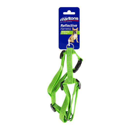 Reflective Harness 15Mm - Lime Green